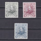 BULGARIA 1912, Sc# 101-103, Tsar Ferdinand, MH - Neufs