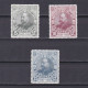 BULGARIA 1912, Sc# 101-103, Tsar Ferdinand, MH - Unused Stamps