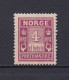 NORVEGE 1889 TAXE N°2 NEUF AVEC CHARNIERE - Ungebraucht