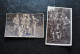 2 Photos Cartes Originales Soldats Prisonniers De Guerre Chien Kreuzberg Rhôn? Aimé Stassin Ransart Cachet Stalag XIII C - Documenti