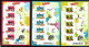 Fête Du Timbre 200 - 3  Bandes Carnets "Looney Tunes" BC 160 Neufs ** Non Pliées + Feuillet 4341 Neuf **  (offert) - Stamp Day