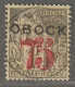 OBOCK - N°30 Obl (1892) Surchargé : 75 Sur 1fr - Gebraucht