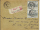 T.P. 115 Bloc De 4 S/L. Rec. De LE HAVRE (SPECIAL) Du 15-12-14 à LE HAVRE - 1912 Pellens