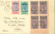 Par Avion Via Zinder YT AOF Surchargés Territoire Du Niger N°10 16 + 21 Bloc De 4 Coin De Feuille CAD Tahoua 18 JUIL 35 - Covers & Documents