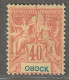 OBOCK - N°41 * (1892) 40c Rouge-orange - Ongebruikt