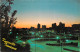 Etats Unis - Knoxville - Skyline At Sunset - Coucher De Soleil - Etat Du Tennessee - Tennessee State - Carte Dentelée -  - Knoxville