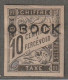 OBOCK - TAXE : N°10 * (1892) 10c Noir - Unused Stamps