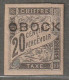 OBOCK - TAXE : N°12 * (1892) 20c Noir - Unused Stamps