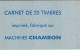FRANCE - Carnet Essai Chambon - Beauté De Palmyre Polychrome - YT BP 1a / ACCP ES 146 - Proefdrukken, , Niet-uitgegeven, Experimentele Vignetten