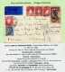 1937 Commercial Airmail Cover To Korea With 2/6 Seahorse.  Read On .... - Briefe U. Dokumente