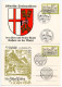 Germany, West 1970 3 FDCs & 2 Commemorative Covers - Cochem On The Moselle 350th Anniversary, Scott 1047 - 1961-1970