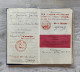 WW2 Italy Service Passport 1942 Of A Naval Official Passeport Passaporto Reisepass - Documenti Storici