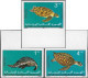 Mauritanie 1982 Y&T 501 à 503 Non Dentelés. Faune Marine, Tortues - Tortues