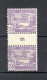 TUNISIE N° 102 PAIRE MILLESIME 6  NEUF SANS CHARNIERE COTE 15.00€   JOUEUR DE PIPEAU - Unused Stamps