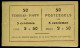 België Boekje A13d(b) - Volledig - Groen Kaftje - 50 Zegels - Doorschijnende Schutblaadjes - 1914  - 1907-1941 Oude [A]