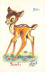 Disney - N°87821 - Tobler - Bambi - Walt Disney - Carte Publicitaire - Disneyland