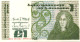 Ireland 1 Pound 1983 P-70 UNC Warrior Queen Mauve - Irlande