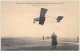 Aviation . N°46322 . Concours D Aeroplanes De Reims Biplan Voisin.  Avion . Aviateur . - Meetings