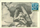 TIMBRES.CARTE MAX.n°9379.ESPAGNE.JOSE  SERT.LA AUDACIA.1966 - Cartoline Maximum