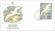 TIMBRES.n°2885.EXPEDITION POLAIRE.FAUNA OF ANTARTICA.1978.SNOWY PETREL.ENVELOPPE TIMBRE ET DESSIN - Other & Unclassified