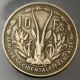 Monnaie Afrique Occidentale Francaise - 1956 - 10 Francs - África Occidental Francesa