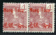 REF 089 > MONG-TZEU < N° 19 * * En Paire < Neuf Luxe Dos Visible - MNH * * - Unused Stamps