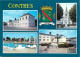 41 - Contres - Multivues - Blasons - L'hôtel De Ville - L'eglise - La Piscine - La Fontaine Javalet - Carte Neuve - CPM  - Contres
