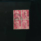 Bloc De 4 Timbres Marianne De Gandon 6f - 1945-54 Marianna Di Gandon