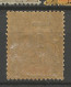 REUNION N° 54a Surcharge Renversée NEUF* TRACE DE CHARNIERE  / Hinge  / MH - Unused Stamps