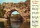 07 - Ardèche - Gorges De L'Ardèche - Le Pont D'Arc - Carte Neuve - CPM - Voir Scans Recto-Verso - Vallon Pont D'Arc