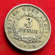 British West Africa 3 Pence 1938 KN Brits Afrika Afrique Britannique Britanica  W ºº - Autres – Afrique