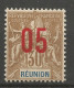 REUNION N° 76 NEUF** LUXE SANS CHARNIERE / Hingeless / MNH - Unused Stamps