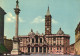 ROME, LAZIO, BASILICA, ARCHITECTURE, MONUMENT, STATUE, TOWER WITH CLOCK, ITALY, POSTCARD - Chiese