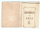 CALENDRIER POUR 1917 - Documents