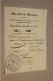 RARE DOC !! NIVELLES - COLLEGE - PRIX DE GEO TAMIGNIAUX FLORIAN - 1839 1840 - SIGNATURE ABBE DEMETZ + BOURGMESTRE - Documenti Storici