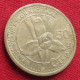 Guatemala 50 Centavos 2001 KM# 283 Lt 824 - Guatemala