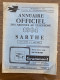 ANNUAIRE TELEPHONIQUE PTT SARTHE 72 - 1964 Liste Particuliers Et Professionnels - Très Bon état D'usage - Pays De Loire