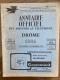 ANNUAIRE TELEPHONIQUE PTT DROME 26 - 1964 Liste Particuliers Et Professionnels - Très Bon état D'usage - Rhône-Alpes