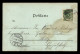 67 - BRUMATH - CARTE LITHOGRAPHIQUE GRUSS VOYAGEE EN 1899 - Brumath