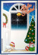 Brazil Aerogram Cod 030 Christmas 2001 Children Tree Porta Infinite - Postwaardestukken