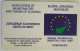 Slovenia 50 Unit Chip Card - Paul Schwer / Dusseldorf Galerija Kelera / Zdruzenje Sloven - Slovenië