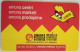 Slovenia 50 Unit Chip Card - Tony Lydon , Glasgow - Galejira Keleia / Emona Merkur - Slovenia