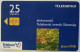 Slovenia 25 Unit Chip Card - Elektronski Telefonski Imenik Jesen ' 98 - Slovenia