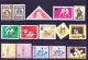 All Different 60 MNH Wrestling, Sports, Olympic Stamps, Rare Collection - Ringen