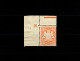 Bayern MiNr. 64x, Plattennummer 20, Eckrand E1, Postfrisch, ** - Unused Stamps