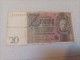 Billete Alemania, 20 Mark, Año 1929, Serie A, Con Resello En Seco - 20 Mark