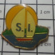 713A Pin's Pins / Beau Et Rare / BATEAUX / VOILE VOILIER SYNDICAT D'INITIATIVE DE ??? - Boats