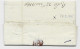 NORD MARQUE MANUSCRITE DUNKERQUE LETTRE 1696  POUR BORDEAUX TAXE 12 SIGNATURE J POTHION COTE 600€ - ....-1700: Précurseurs