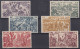 INDE POSTE AERIENNE TCHAD AU RHIN N° 11/16 NEUFS * GOMME TRACE DE CHARNIERE - Unused Stamps