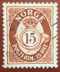 Norway - Post Horn - 15 Norway - øre - 1952 - Oblitérés